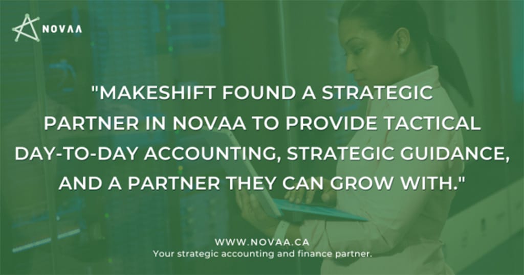 Case Study: MakeShift finds Strategic Financial Partner with Saas Expertise